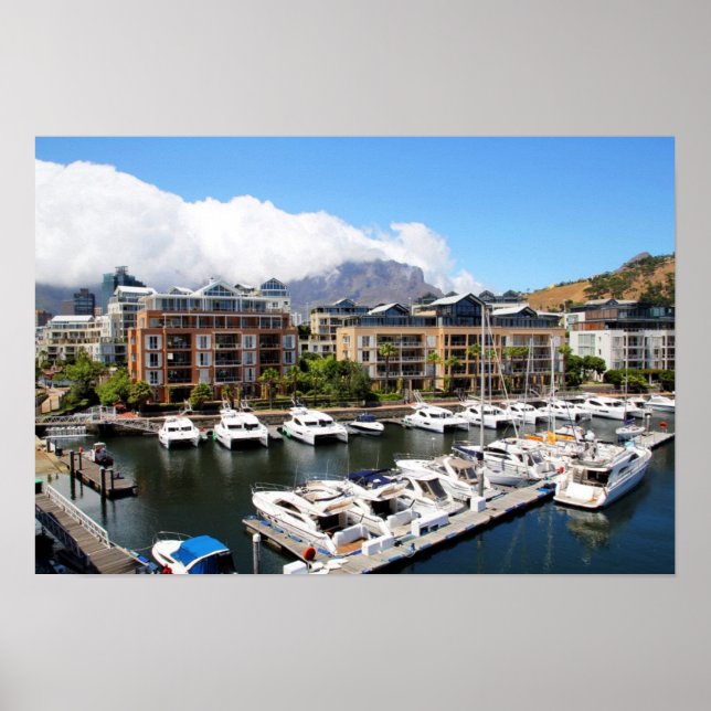 Cape Town, South Afrika Harbour Poster (Framsidan)
