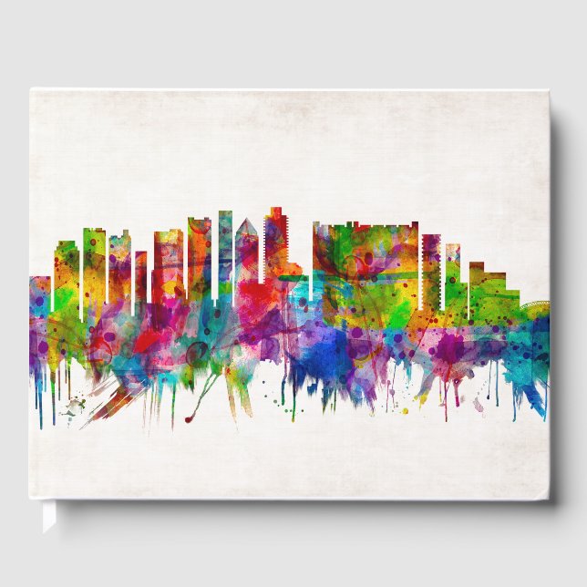 Cape Town South Afrika Skyline Gästböcker (Framsida)