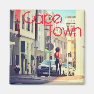 Cape Town South Afrika Street View Cityscape Magnet