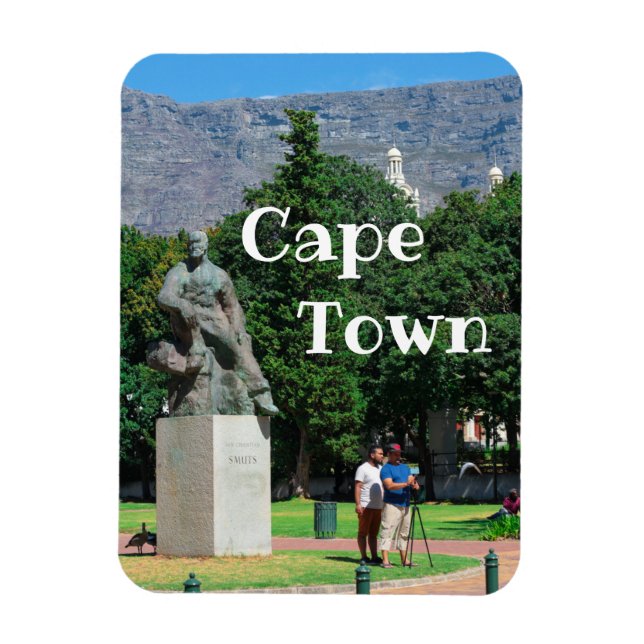 Cape Town South Afrika Street View Cityscape Magnet (Vertikal)