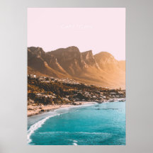 Cape Town, South Afrika Travel Artwork