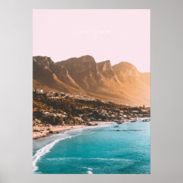 Cape Town, South Afrika Travel Artwork Poster