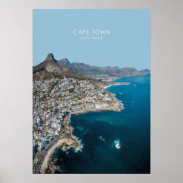 Cape Town, South Afrika Travel Artwork Poster