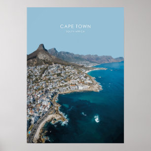 Cape Town, South Afrika Travel Artwork Poster