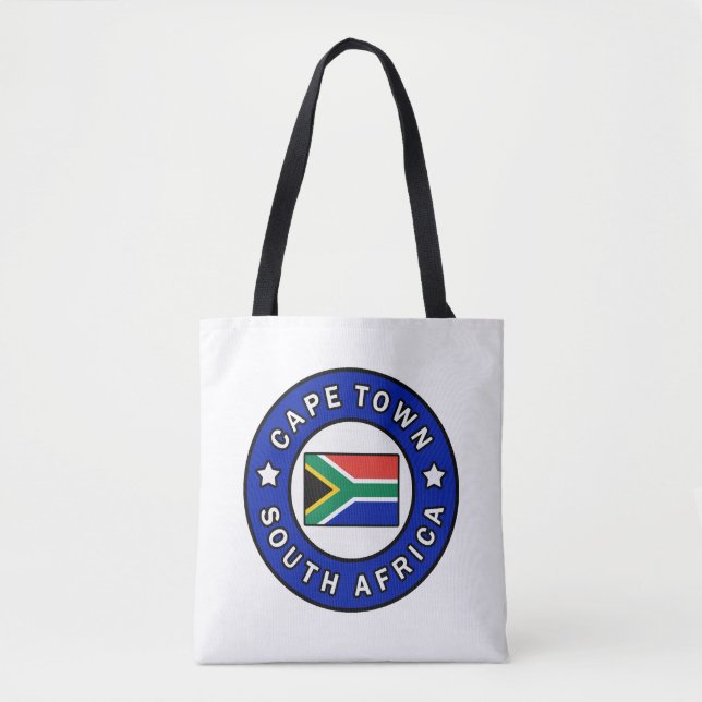 Cape Town South Afrika Tygkasse (Framsida)