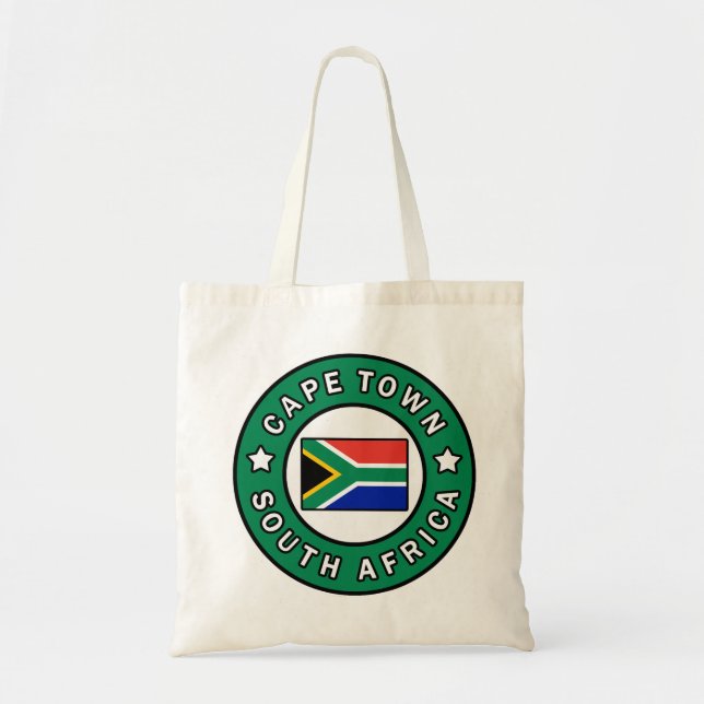 Cape Town South Afrika Tygkasse (Framsidan)
