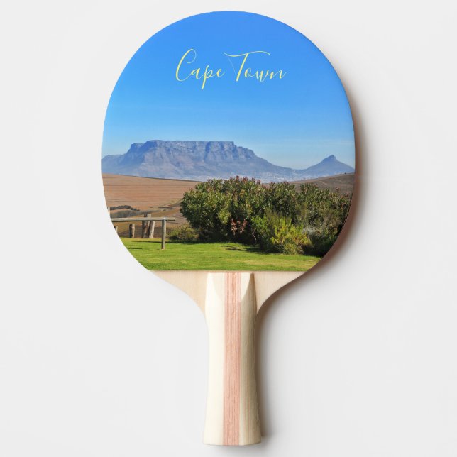 Cape Town South Afrika ZA Bord Mountain View Pingisracket (Framsidan)