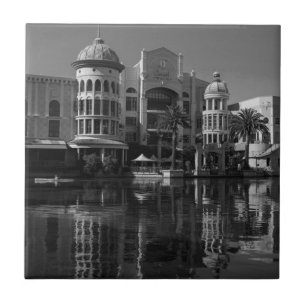 Cape Town Sydafrika Canal Walk-område Kakelplatta