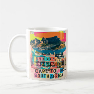 Cape Town Sydafrika Resa Bo-Kaap Landskap Kaffemugg