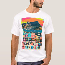 Cape Town Sydafrika Resa Bo-Kaap Landskap