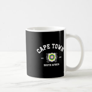 Cape Town Sydafrika Stad Fotografering Semester S Kaffemugg