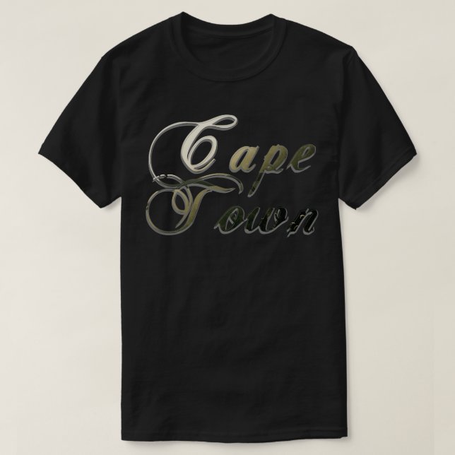 Cape Town T Shirt (Design framsida)