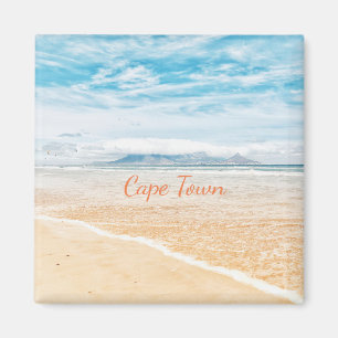 Cape Town Table Mountain Ocean Himmelsmagnet Magnet