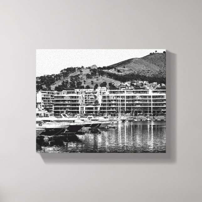 Cape Town Waterfront South Afrika SA Architecture Canvastryck (Framsida)
