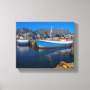 Cape Town Waterfront South Afrika SA Architecture Canvastryck