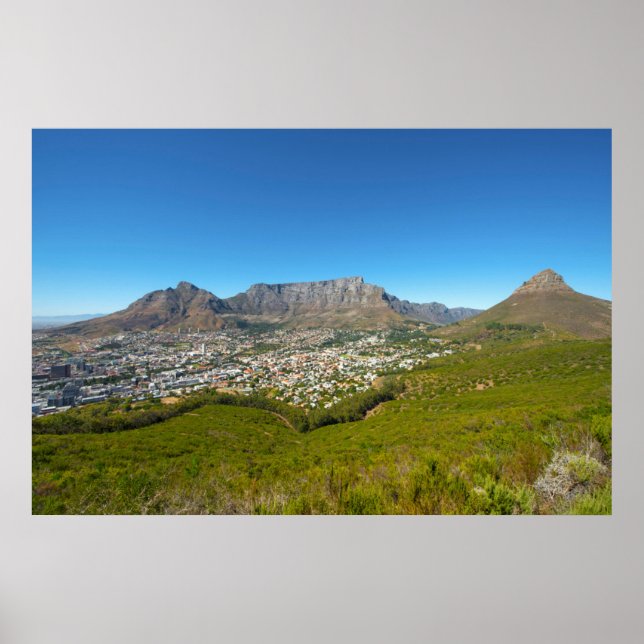 Cape Town, Western Cape, Sydafrika 2 Poster (Framsidan)