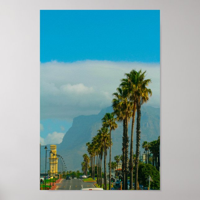 Cape Town ZA South Afrika Canal Walk Area Poster (Framsidan)