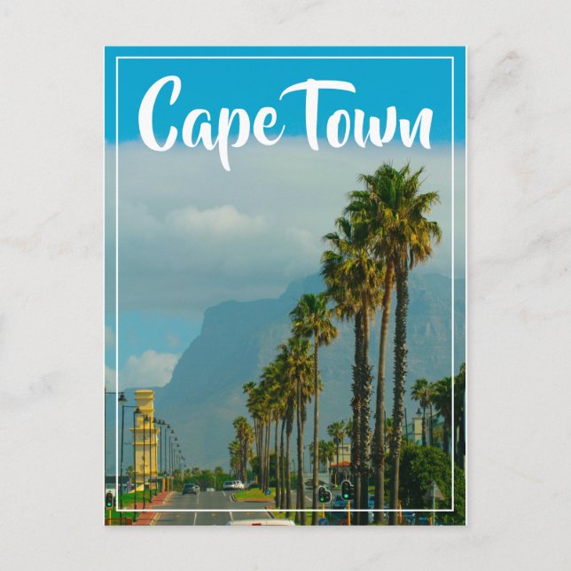 Cape Town ZA South Afrika Canal Walk Area Vykort (Framsida)