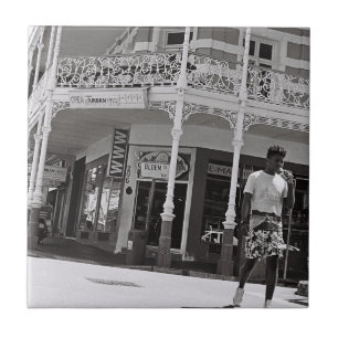 Cape Town ZA South Afrika Long Street Kakelplatta