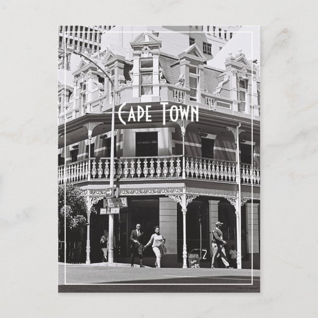 Cape Town ZA South Afrika Long Street Vykort (Framsida)