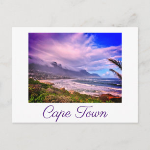 Cape Town ZA South Afrika Ocean Panorama Vykort