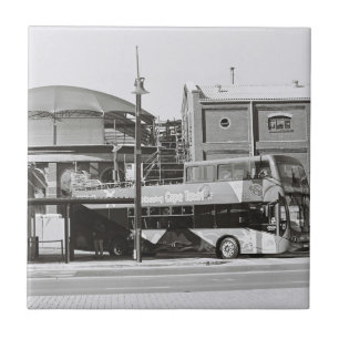 Cape Town ZA South Afrika Waterfront Buss Kakelplatta