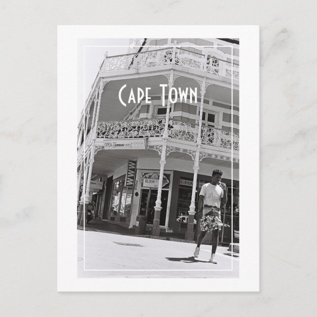 Cape Town ZA Sydafrika Long Street   Vykort (Framsida)