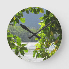 Cape Tribulation Clock Rund Klocka