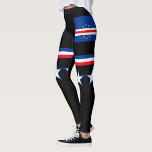 Cape Vede Flagga Leggings