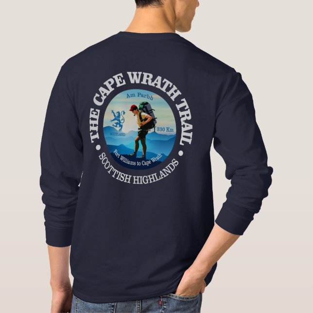 Cape Wrath Trail (C) T Shirt (Baksida)