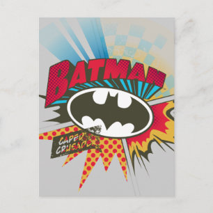Caped Crusader Vykort