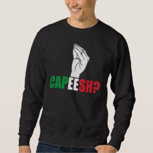 Capeesh Italy Roots Italien Culture Lång Ärmad Tröja