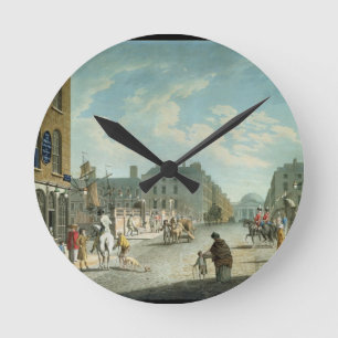 Capelgata med det kungliga utbytet, Dublin, 1800 Rund Klocka