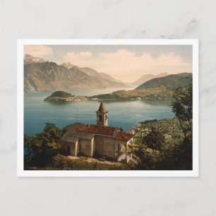 Capello St Angelo, Sjö Como, Lombardiet, Italien Vykort