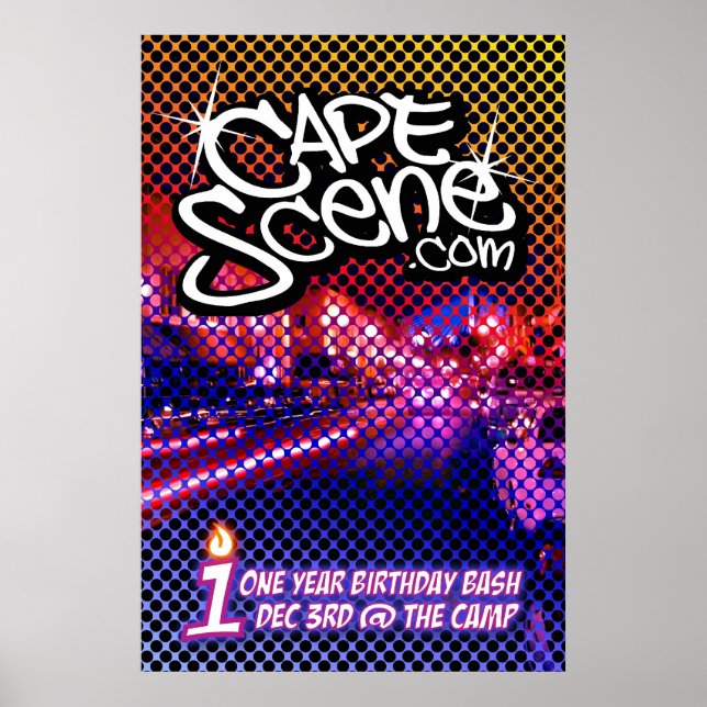 CapeScene.com Poster (Framsidan)