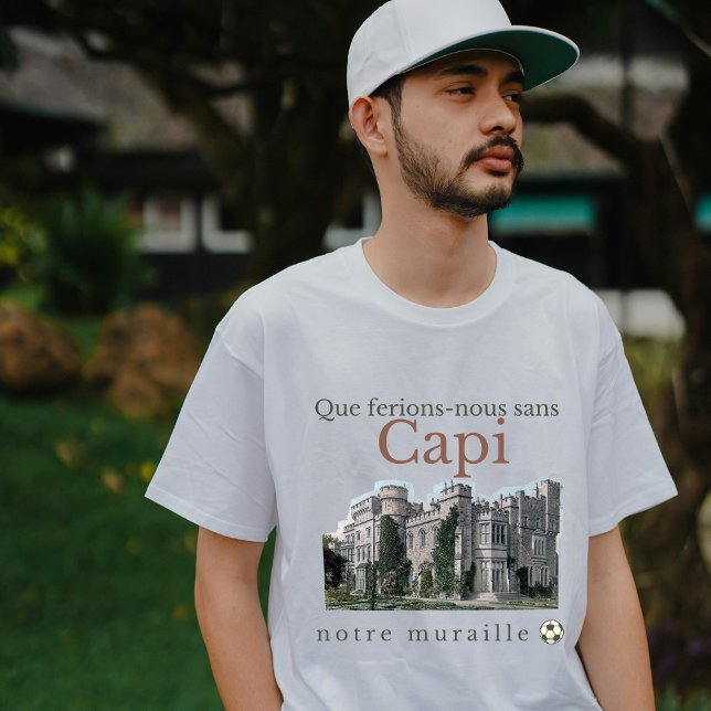 Capi Kapten Marockos fotboll T Shirt (Skapare uppladdad)