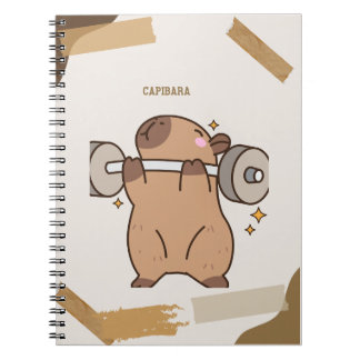  "Capibara Dreams: Libreta Única" Anteckningsbok