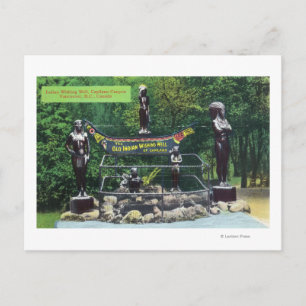 Capilano Canyon Indian Wishing well View Vykort
