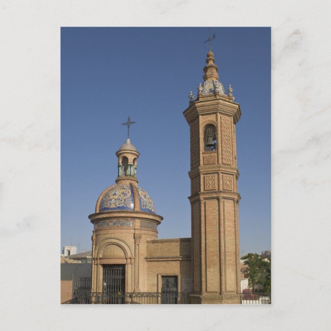 Capilla del Carmen, Sevilla, Spanien Vykort (Framsida)
