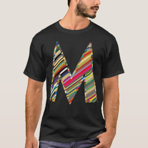 CAPITAL Brev M flerfärgat, T Shirt