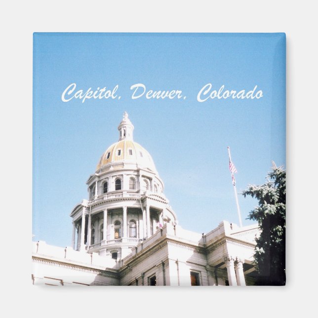 Capital, Denver, Colorado Magnet (Framsidan)