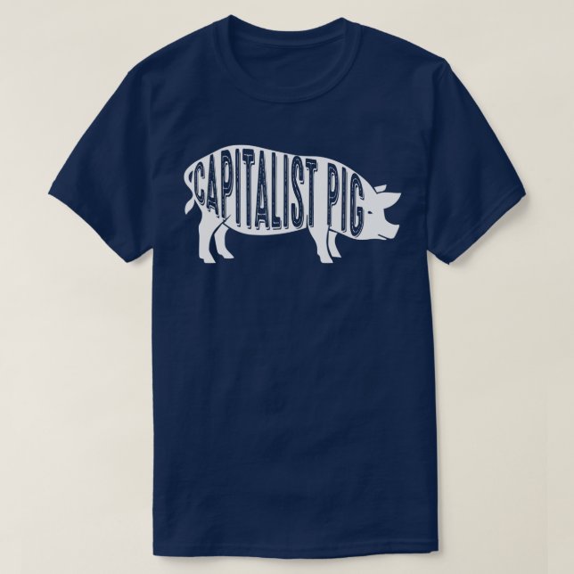Capitalist Gris Roligt Noveltyfor Entrepreneurs T Shirt (Design framsida)