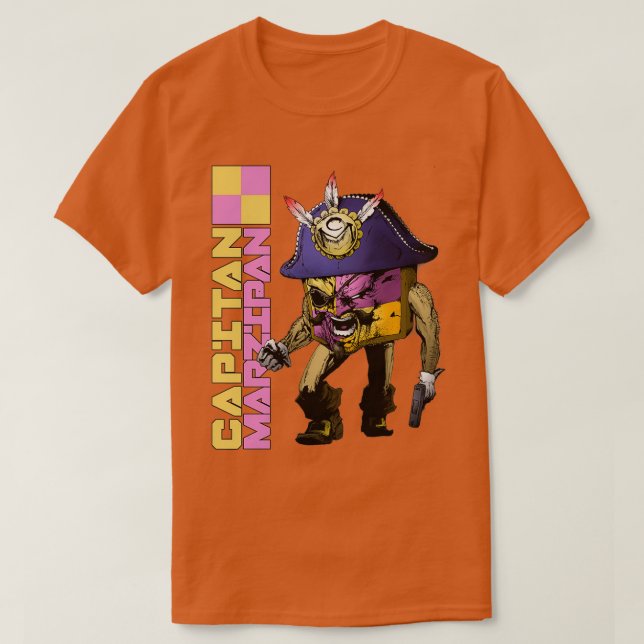 Capitan Marzipan quotLogoquot T Shirt (Design framsida)