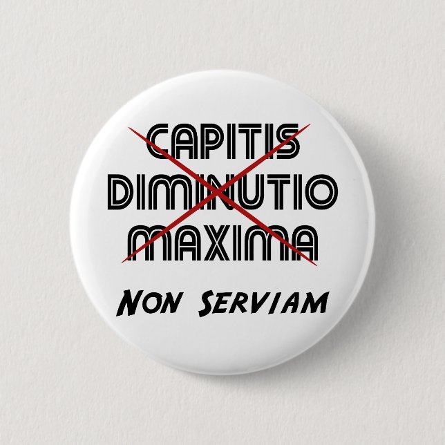 capitis diminutio maxima non serviam knapp (Framsida)