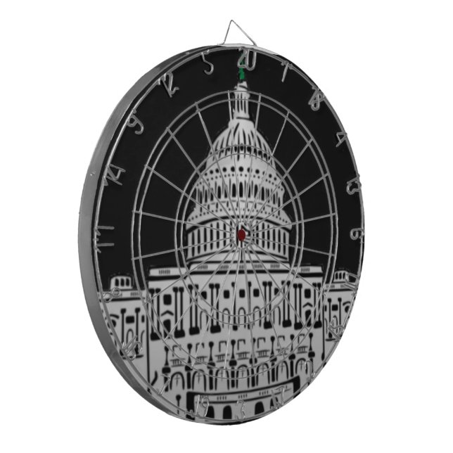 Capitol Hill dartboard Darttavla (Vänstra Framsidan)