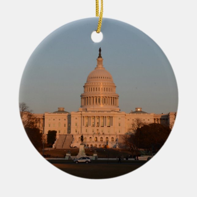 Capitol Hill Julgransprydnad Keramik (Framsidan)