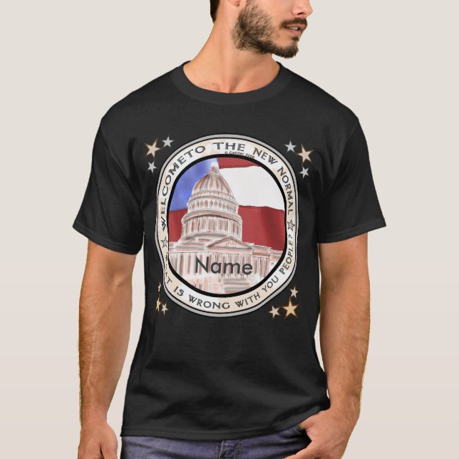 Capitol New Normal Politisk t-shirt (Framsida)