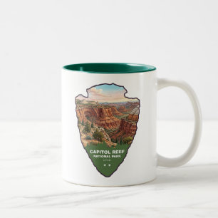 Capitol Reef National Park pilspets Två-Tonad Mugg