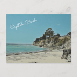 Capitola Beach-Anpassadet Vykort