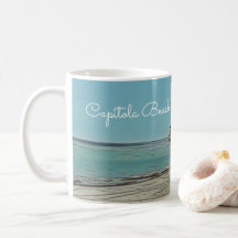 Capitola Beach Coffe Mugg